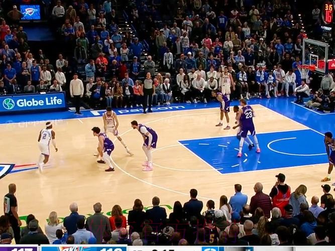 亚历山大46+6+6命中压哨绝平球 雷霆加时险胜爵士